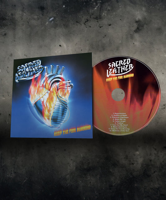 Sacred Leather - Keep the Fire Burning CD