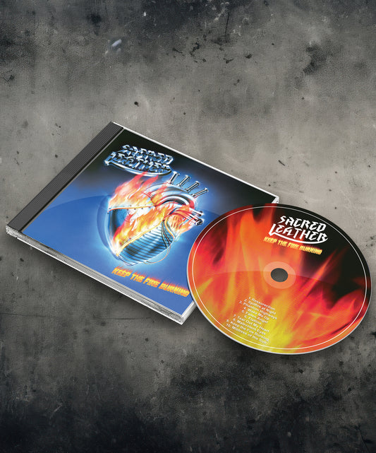 Sacred Leather - Keep the Fire Burning CD
